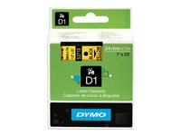 DYMO D1 - etiketttejp - 1 kassett(er) - Rulle (2,4 cm x 7 m) S0720980