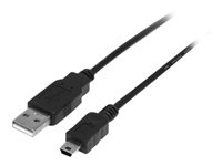 StarTech.com 2m Mini USB 2.0 Cable A to Mini B M/M - USB-kabel - USB till mini-USB typ B - 2 m USB2HABM2M