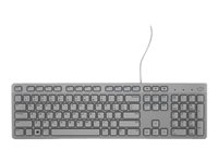 Dell KB216 - tangentbord - QWERTY - USA, internationellt - grå Inmatningsenhet HKP1R