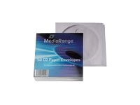 MediaRange Retailpack 50 CD Paperbag with Flagwindow - CD/DVD-fodral BOX65