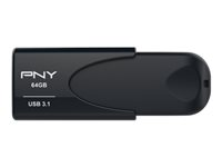 PNY Attaché 4 - USB flash-enhet - 64 GB FD64GATT431KK-EF