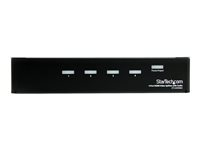 StarTech.com HDMI Splitter 1 In 4 Out - 1080p - 4 Port -Mounting Brackets - 1.3 Audio - HDMI Multi Port - HDMI Audio Splitter (ST124HDMI2) - linjedelare för video - 4 portar ST124HDMI2