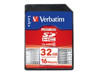 Verbatim - flash-minneskort - 32 GB - SDHC 43963