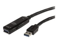 StarTech.com 5 m aktiv USB 3.0-förlängningskabel - M/F - USB-förlängningskabel - USB typ A till USB typ A - 5 m USB3AAEXT5M