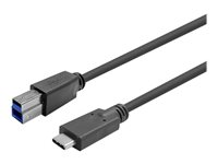 VivoLink - USB typ C-kabel - 24 pin USB-C till USB Type B - 10 m PROUSBCBMM10