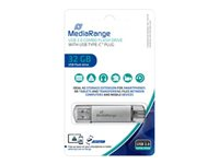 MediaRange MR936 - USB flash-enhet - 32 GB MR936