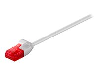 MicroConnect nätverkskabel - 15 cm - grå V-UTP60015-SLIM