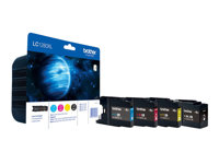 Brother LC1280XL Value Pack - 4-pack - svart, gul, cyan, magenta - original - bläckpatron LC1280XLVALBPDR