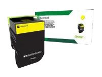 Lexmark X317 - Gul - original - tonerkassett LCCP, LRP - för Lexmark CS317dn, CS417dn, CS517de, CX317dn, CX417de 71B20Y0