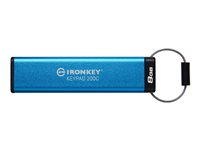 Kingston IronKey Keypad 200C - USB flash-enhet - 8 GB IKKP200C/8GB