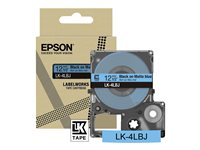 Epson LabelWorks LK-4LBJ - tejp - 1 kassett(er) - Rulle (1,2 cm x 8 m) C53S672080
