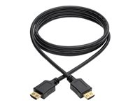 Eaton Tripp Lite Series High-Speed HDMI Cable, Gripping Connectors, 4K (M/M), Black, 6 ft. (1.83 m) - HDMI-kabel - 1.83 m P568-006-BK-GRP