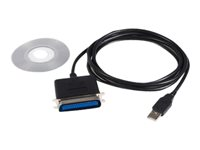 StarTech.com 1,8 m USB till parallell skrivaradapter - M/M - parallell adapter - USB 2.0 - IEEE 1284 ICUSB1284