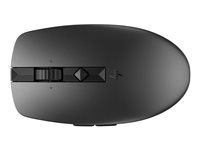 HP 715 - mus - flera enheter, laddningsbar - 2.4 GHz, Bluetooth 3.0 - svart 6E6F0AA#ABB