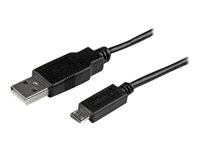 StarTech.com Micro USB-kabel - 1 m - USB-kabel - mikro-USB typ B till USB - 1 m USBAUB1MBK