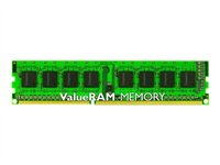 Kingston ValueRAM - DDR3 - modul - 8 GB - DIMM 240-pin - 1600 MHz / PC3-12800 - ej buffrad KVR16N11/8