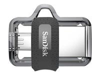 SanDisk Ultra Dual - USB flash-enhet - 128 GB SDDD3-128G-G46