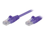 MicroConnect nätverkskabel - 2 m - lila B-UTP502P