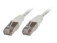 MicroConnect nätverkskabel - 25 cm - vit B-FTP50025W