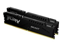 Kingston FURY Beast - DDR5 - sats - 16 GB: 2 x 8 GB - DIMM 288-pin - 6000 MHz / PC5-48000 - ej buffrad KF560C36BBEK2-16