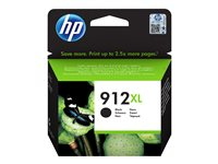 HP 912XL - Lång livslängd - svart - original - bläckpatron 3YL84AE#301