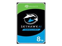 Seagate SkyHawk AI ST8000VE001 - hårddisk - 8 TB - SATA 6Gb/s ST8000VE001