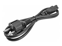 StarTech.com 3m (10ft) Laptop Power Cord, EU Schuko to C5, 2.5A 250V, 18AWG, Notebook / Laptop Replacement AC Cord, Printer/Power Brick Cord, Schuko CEE 7/7 to Clover Leaf IEC 60320 C5 - Laptop Charger Cable (753E-3M-POWER-LEAD) - strömkabel - power CEE 7/7 till IEC 60320 C5 - 3 m 753E-3M-POWER-LEAD