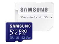Samsung PRO Plus MB-MD512KA - flash-minneskort - 512 GB - mikroSDXC UHS-I MB-MD512KA/EU
