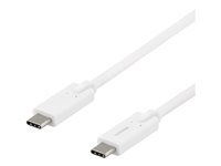 DELTACO USBC-1504 - USB typ C-kabel - USB-C till USB-C - 2 m USBC-1504