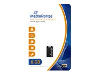 MediaRange Nano - USB flash-enhet - 8 GB MR920