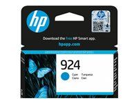 HP 924 - cyan - original - Officejet - bläckpatron 4K0U3NE#301