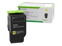 Lexmark - Gul - original - tonerkassett LCCP, Lexmark Corporate - för Lexmark CS421, CS521, CS622, CX421, CX522, CX622, CX625 78C20YE