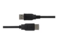 DELTACO - USB-förlängningskabel - USB till USB - 1 m 00140004