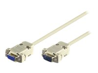 MicroConnect - seriell förlängningskabel - DB-9 till DB-9 - 30 m SCSEHN30