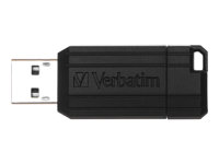 Verbatim PinStripe USB Drive - USB flash-enhet - 64 GB 49065