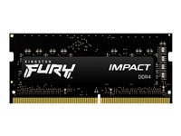 Kingston FURY Impact - DDR4 - modul - 8 GB - SO DIMM 260-pin - 3200 MHz / PC4-25600 - ej buffrad KF432S20IB/8