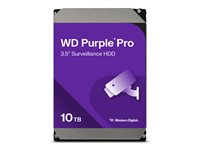 WD Purple Pro WD101PURP - hårddisk - 10 TB - SATA 6Gb/s WD101PURP