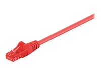 MicroConnect nätverkskabel - 25 cm - röd B-UTP60025R