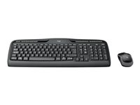 Logitech Wireless Combo MK330 - sats med tangentbord och mus - brittisk - svart Inmatningsenhet 920-003986