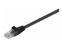 MicroConnect nätverkskabel - 7.5 m - svart B-UTP5075S