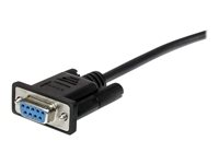 StarTech.com 0.5m Black Straight Through DB9 RS232 Serial Cable - DB9 RS232 Serial Extension Cable - Male to Female Cable - 50cm (MXT10050CMBK) - seriell förlängningskabel - DB-9 till DB-9 - 50 cm MXT10050CMBK
