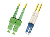 MicroConnect nätverkskabel - 50 m - gul FIB841050