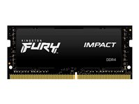 Kingston FURY Impact - DDR4 - modul - 16 GB - SO DIMM 260-pin - 3200 MHz / PC4-25600 - ej buffrad KF432S20IB/16