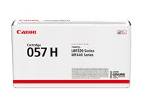 Canon 057 H - Hög kapacitet - svart - original - tonerkassett - för ImageCLASS LBP228, LBP236, LBP237, MF455; i-SENSYS LBP233, LBP236, MF453, MF455 3010C002