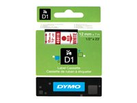 DYMO D1 - etiketttejp - 1 kassett(er) - Rulle (1,2 cm x 7 m) S0720550