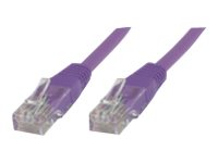 MicroConnect nätverkskabel - 20 cm - lila UTP6002P