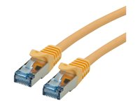 Roline patch-kabel - 7.5 m - gul 21.15.2826