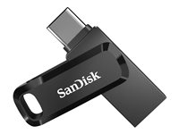 SanDisk Ultra Dual Drive Go - USB flash-enhet - 128 GB SDDDC3-128G-G46