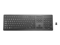 HP Premium - tangentbord - dansk - kant i eloxerad aluminium Z9N41AA#ABY