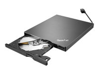 Lenovo ThinkPad UltraSlim USB DVD Burner - DVD±RW- (±R DL-) / DVD-RAM-enhet - SuperSpeed USB 3.0 - extern 4XA0E97775